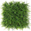 6 Paneles Césped Artificial 20x20pulg Seto Hiedra Verde