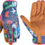 Guantes jardinería mujer estampado azul marino S