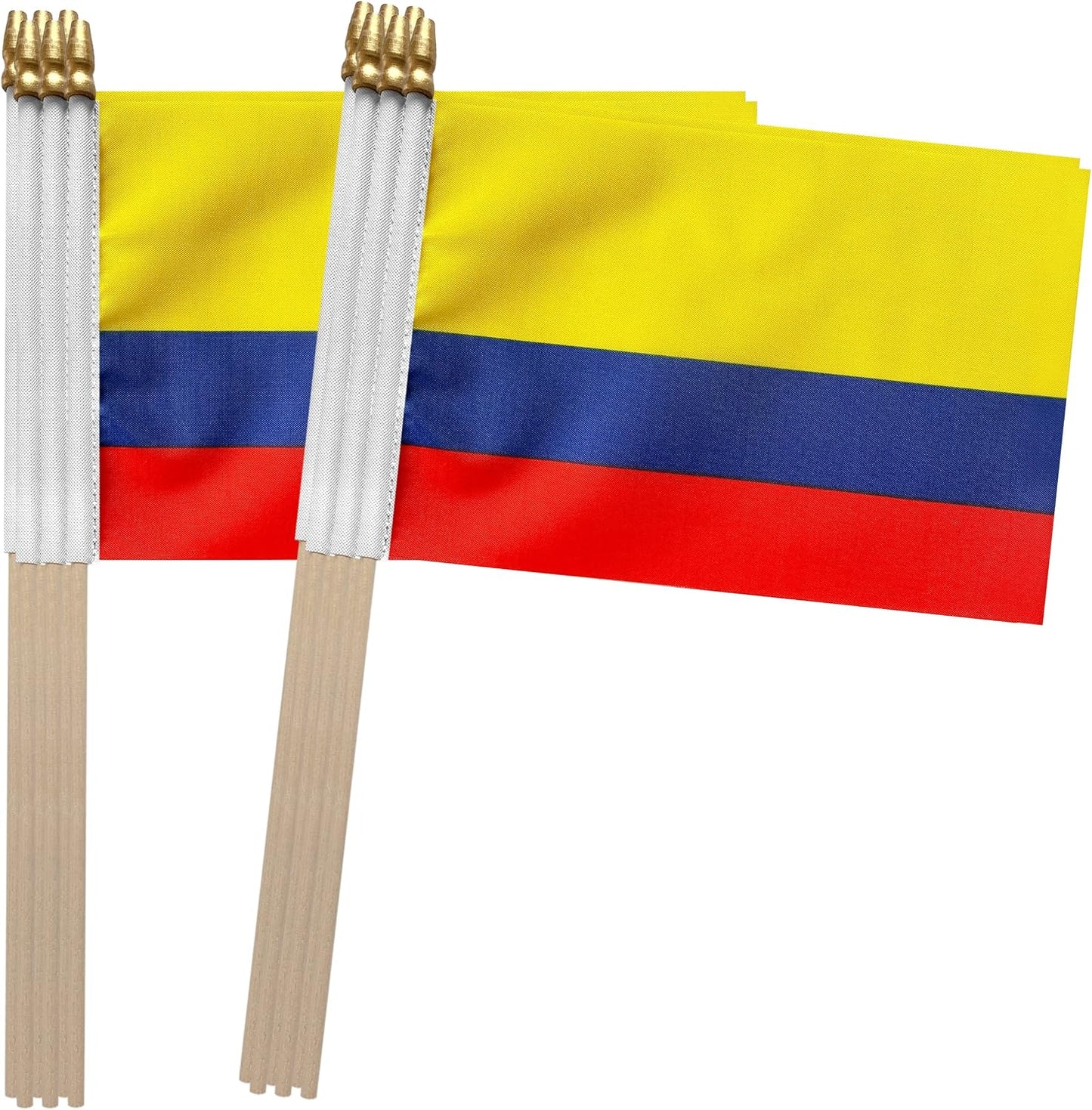 Banderas Colombia 5x8" pack 12