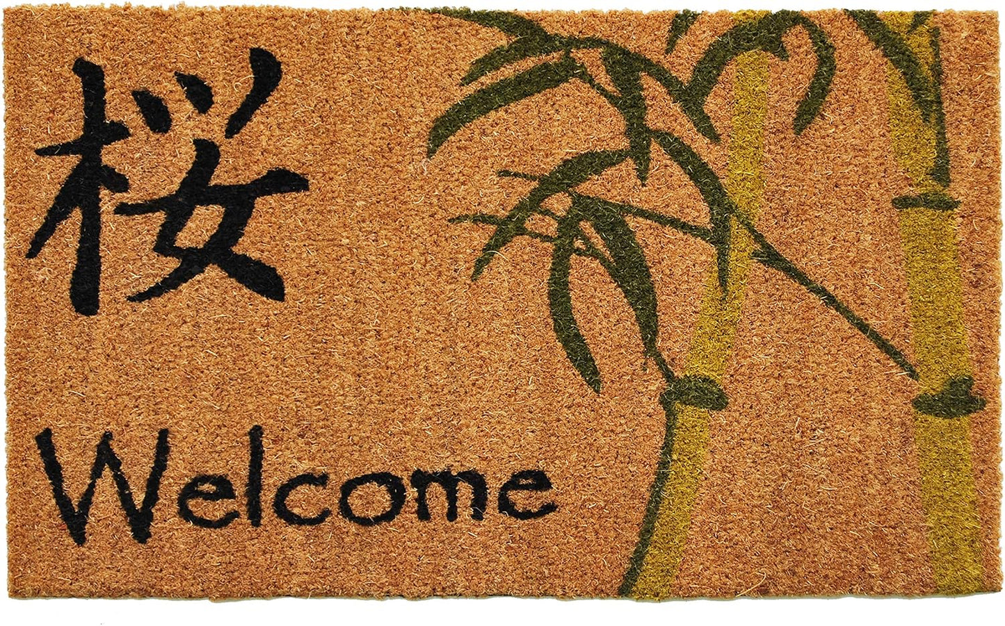 Felpudo Bienvenida 17x29pulg Multicolor