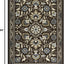 Alfombras área Florence sala dormitorio 5x7ft color café