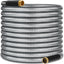 Manguera jardín acero inox 75ft conector latón 3/4pulg