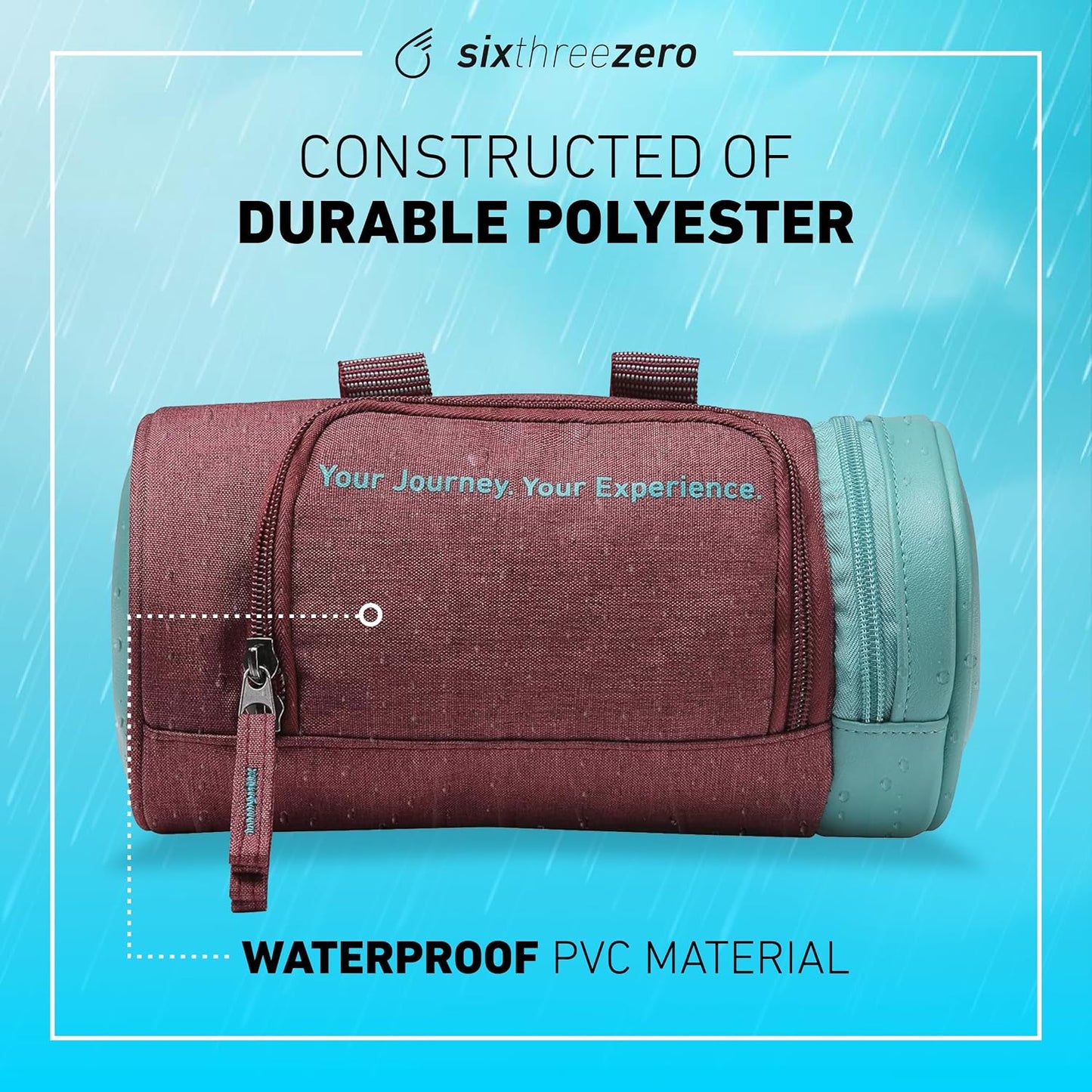 Bolsa manillar bicicleta impermeable rollo frontal