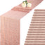 Mesa Camino Rectangular 12x108pulg 15pzas Oro Rosa