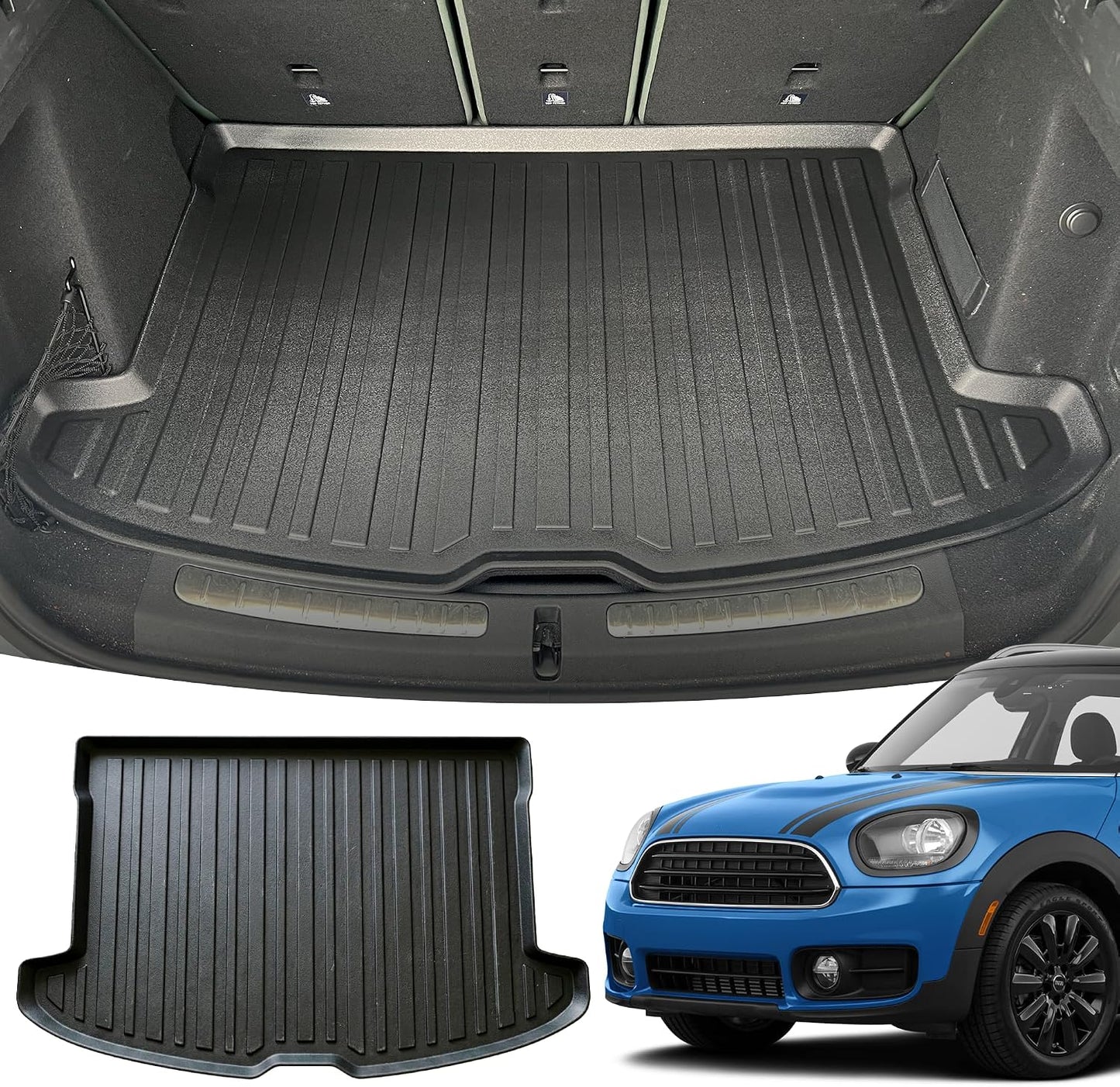 Forro maletero Mini Countryman 17-24 negra ajuste 3D