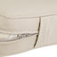 Funda cojín banca patio color beige antiguo