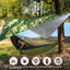 Hamaca camping con mosquitera y paracaídas impermeable