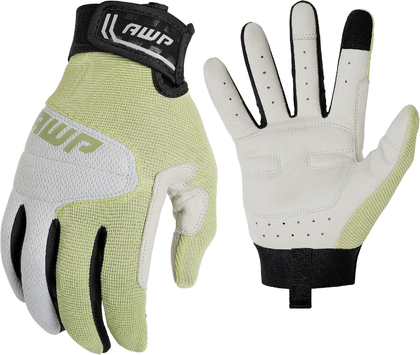 Guantes trabajo uso general color verde