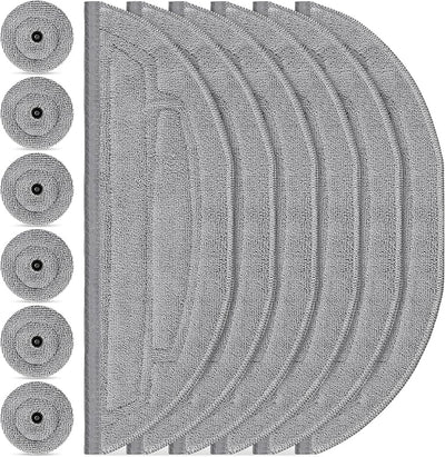 Pack 12 almohadillas trapeador Roborock S8 MaxV Ultra