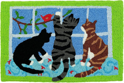 Alfombra decorativa gatos 20x30pulg
