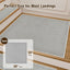 Alfombra escalera antiderrap chenilla 30x30 gris
