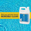 Clarificador piscina azul fórmula superconcentrada 128oz