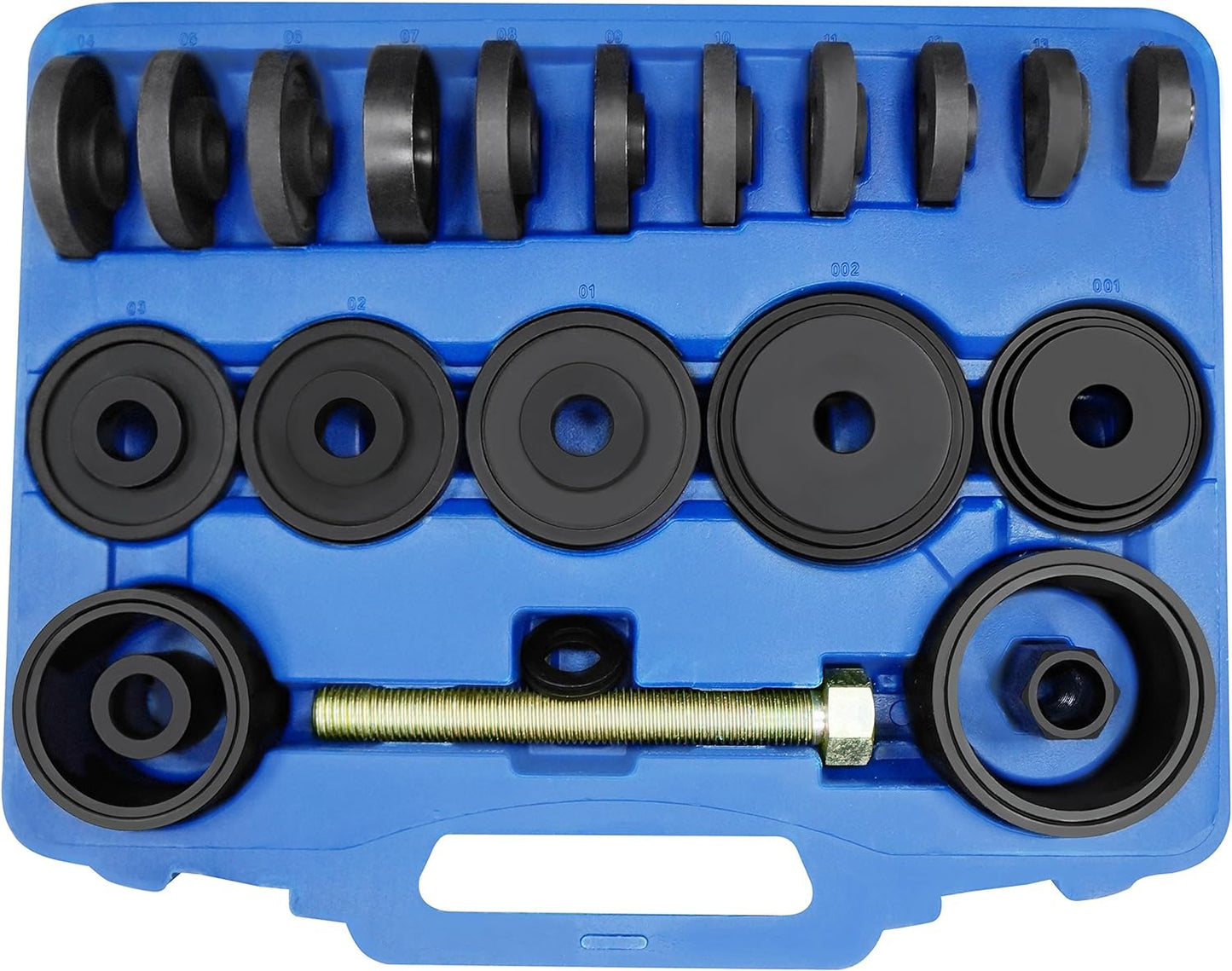 Kit adaptadores cojinetes rueda delantera 25 Pzas