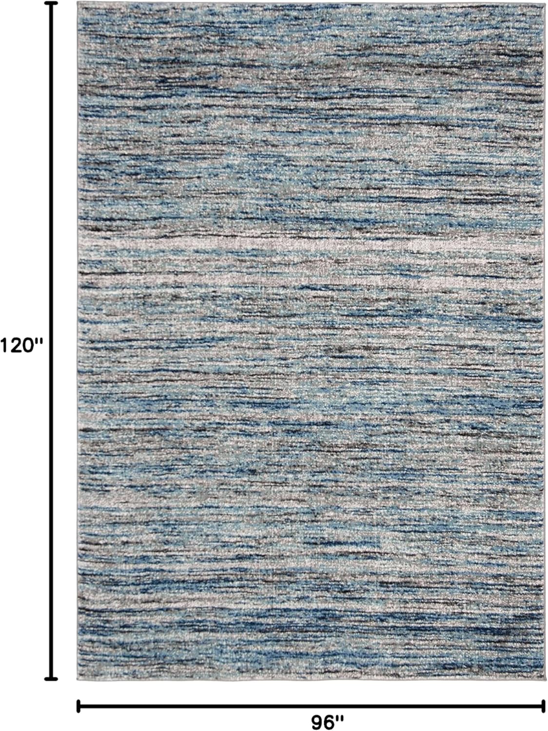 Alfombra moderna 8x10ft para sala dormitorio comedor