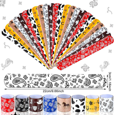 Pack 48 Pulseras Vaquero Fiesta 8 Estilos