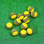 Pelotas golf esponja multicolor 20 pzas interiores