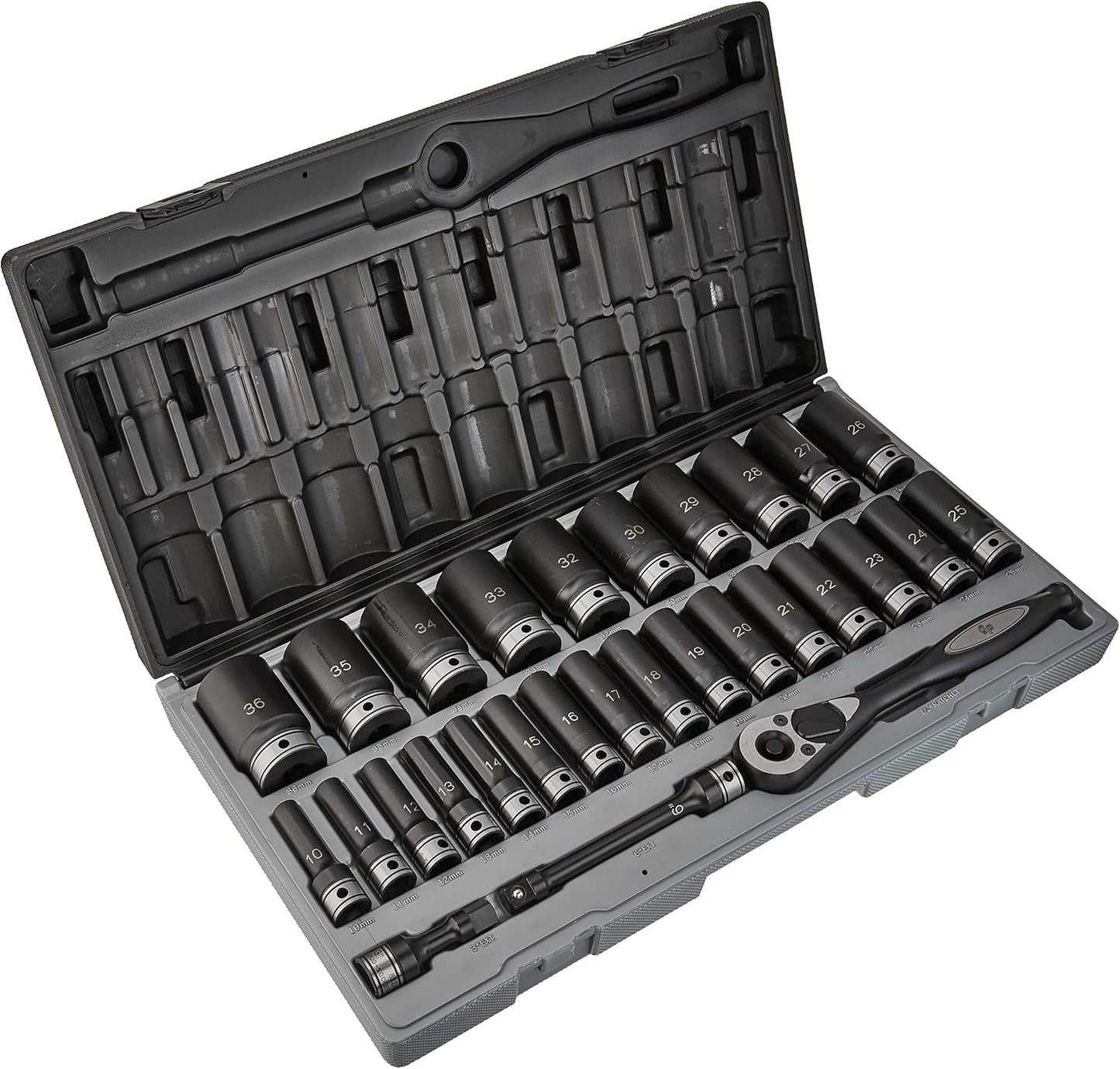 Set dados métricos 1/2 impulso 6 puntos 29 pzas