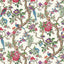 Papel tapiz floral rosa autoadhesivo 17.7x354"