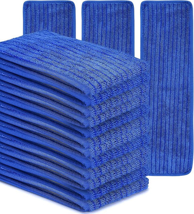 Almohadillas microfibra 18pulg para trapeador Bona azul