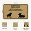Tapete bienvenida Chihuahua para puerta interior y exterior