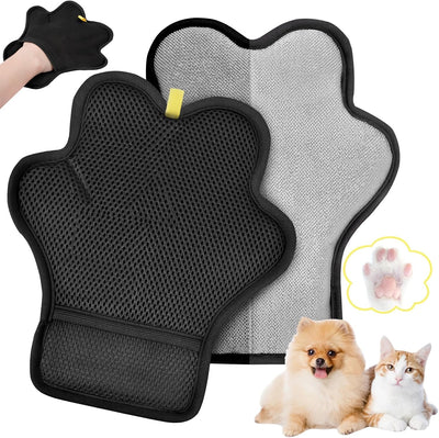 Guante depilación mascotas cepillo electrostático reutilizable