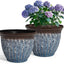 Maceteros PP 15pulg UV para Interior y Exterior Set 2