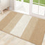 Tapete antiderrap 32x20pulg entrada principal beige
