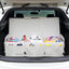 Organiz. maletero SUV camión sedán tapa plegable beige