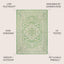 Alfombra cuadrada 5x5ft textura Sinjuri para patio