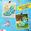 Tobogán acuático inflable delfín patio