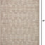 Alfombra decorativa Darby 2'7"x4' DAR-07 gris contemporánea