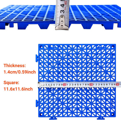 8 Pzas Cojines Modulares 12x12pulg Baldosas PVC Antiderrap