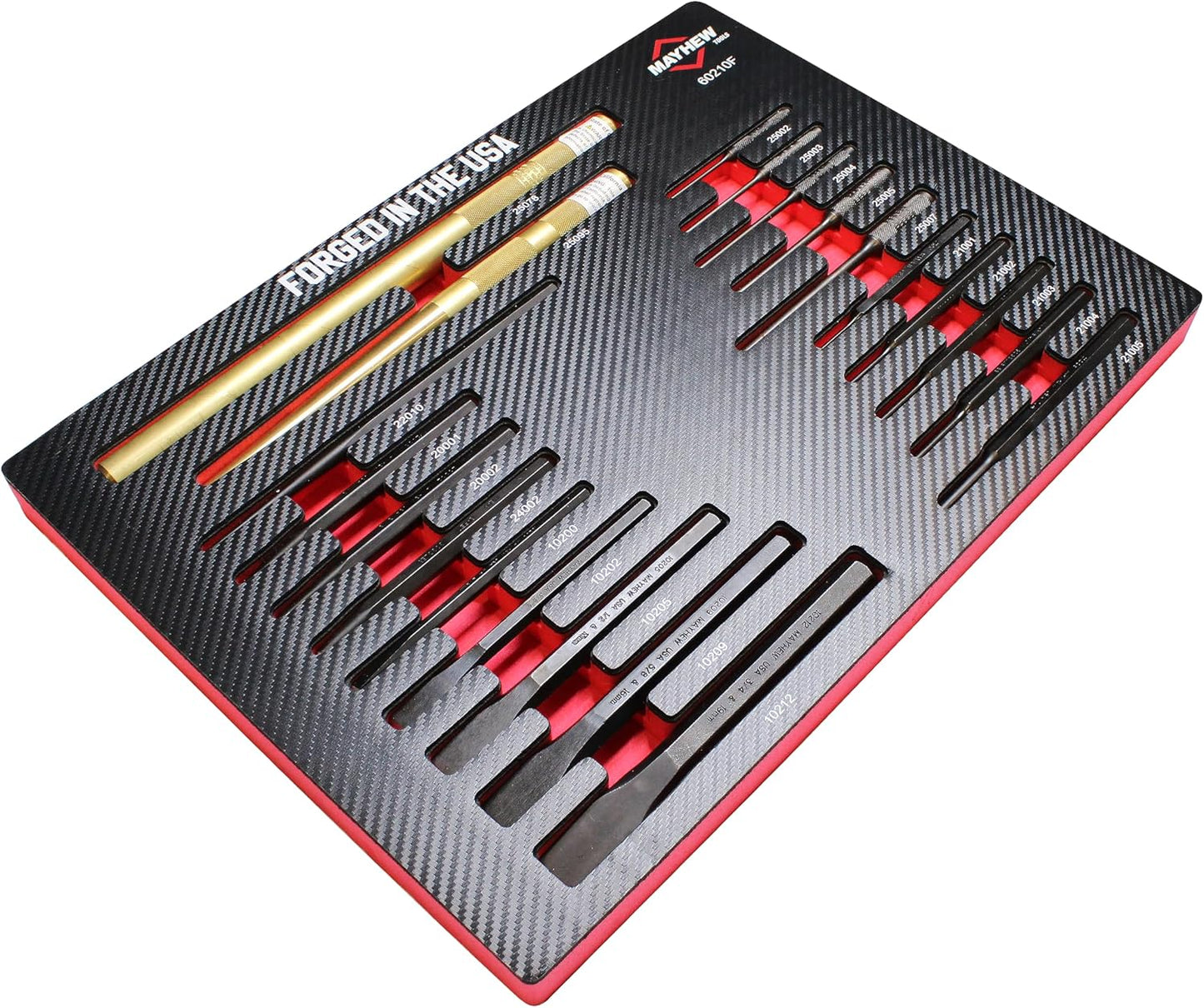Set 21 Pzas Punzones Cinceles Bloque Foam 60210F