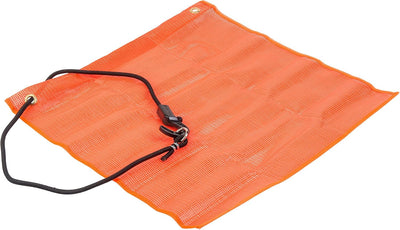 Bandera seguridad elástica 18x18pulg