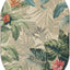 Alfombra área ovalada Kula 4x6ft multi/gris