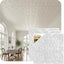 Azulejo techo espuma plateada 256pies2/caja pack 96 blanco