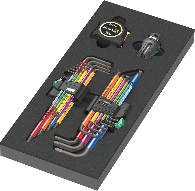 Inserto espuma L-Key set 20 pzas