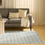 Alfombra dormitorio sala 5x7ft fácil de limpiar