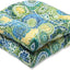 Cojines asiento Omnia Lagoon 19x19pulg azul