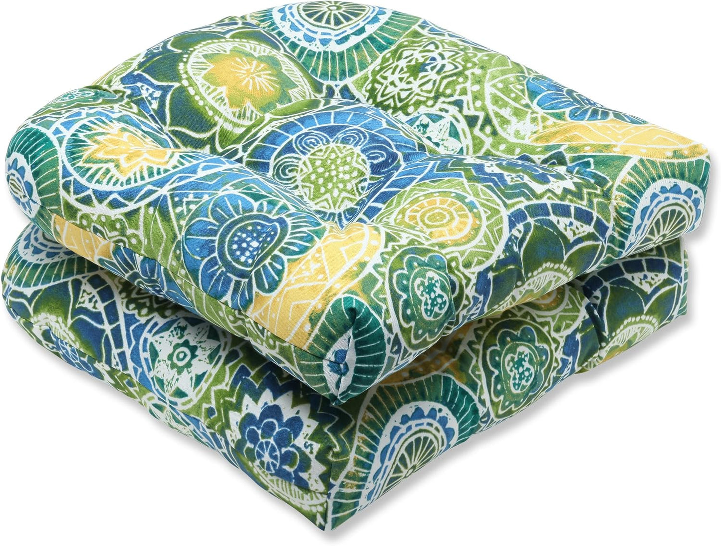 Cojines asiento Omnia Lagoon 19x19pulg azul