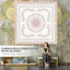 Tapete picnic bohemio 79x79" manta al aire libre plegable