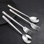 Set 4 tenedores y cucharas coreanas acero inox