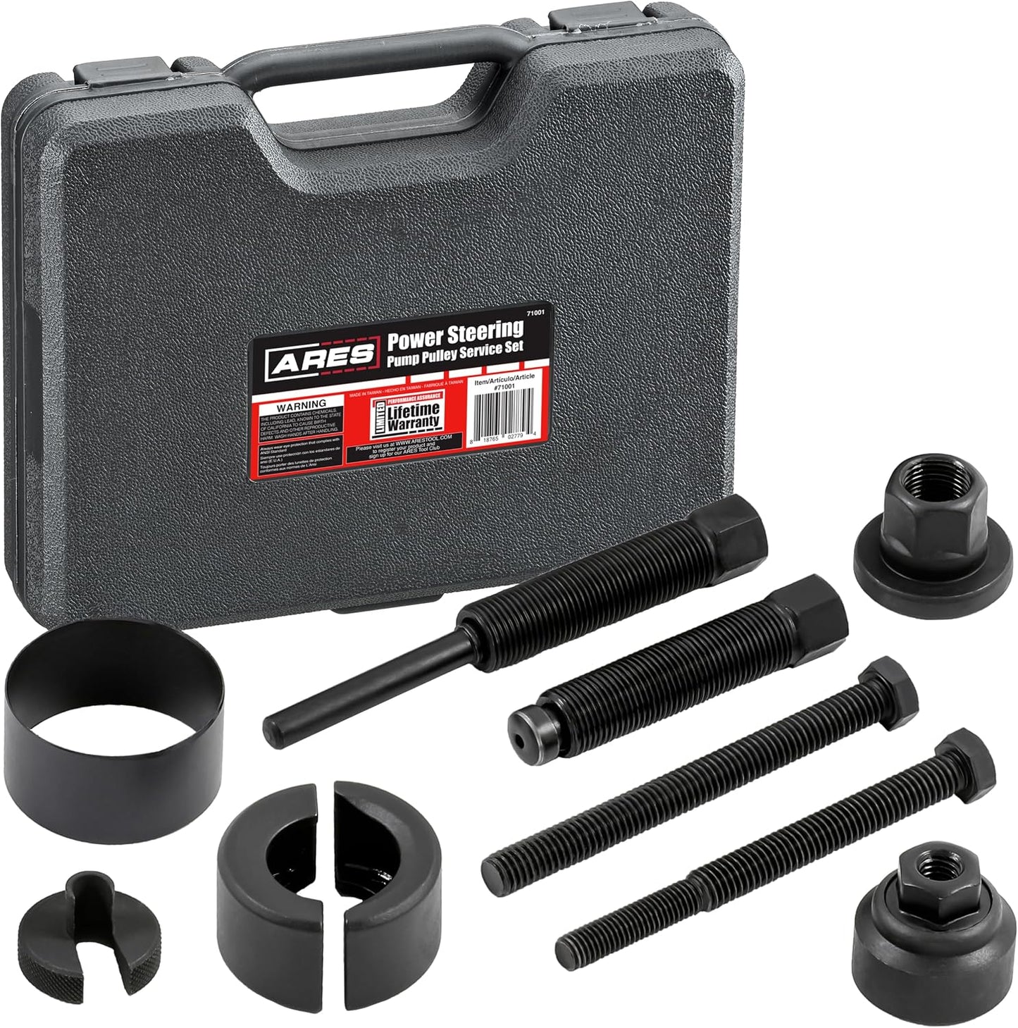 Set servicio polea bomba dirección asistida 1 1/8"