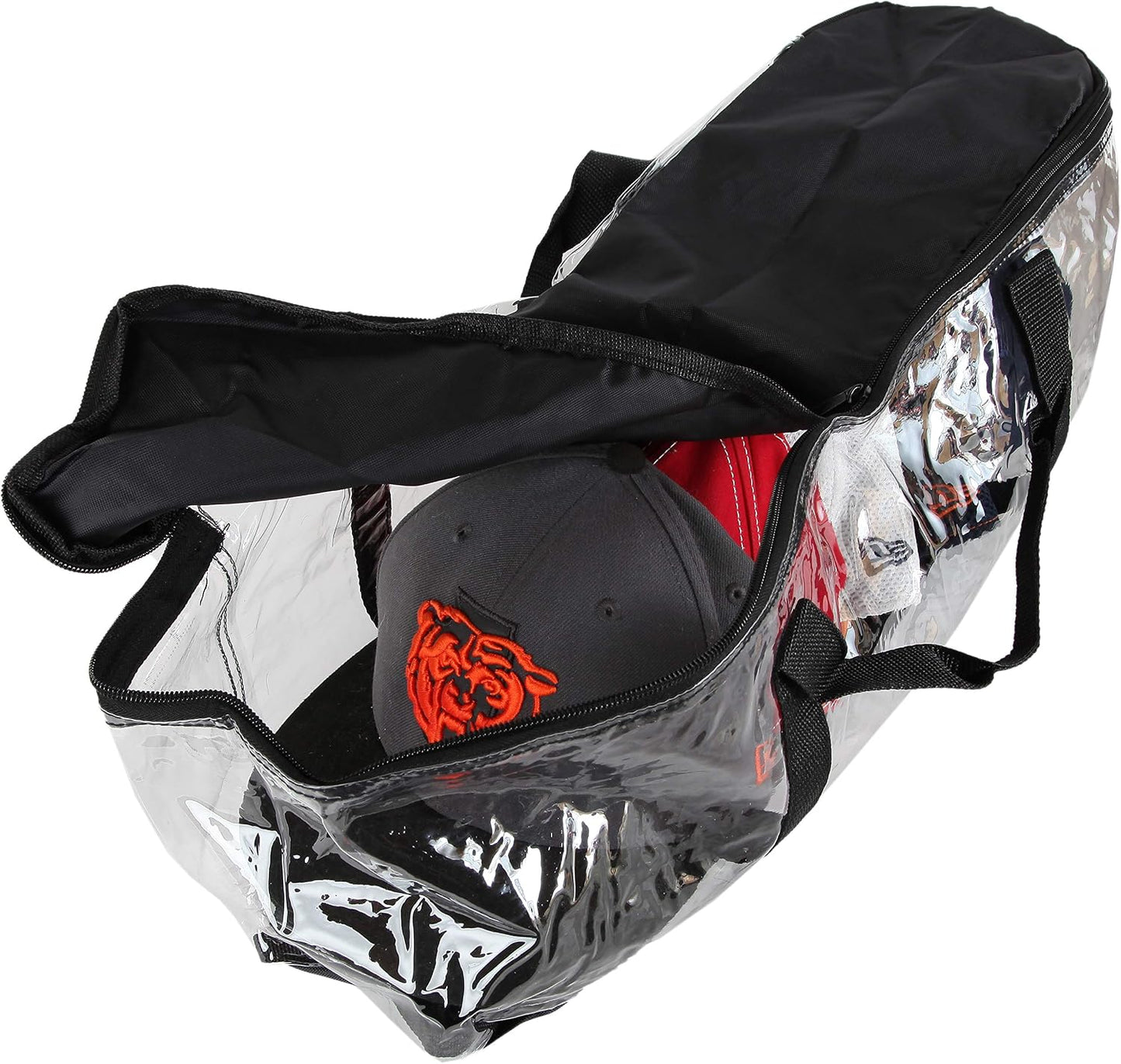 Estuche 24 tapas 23x6x8" plástico transparente