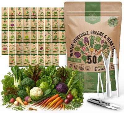 50 Semillas Jardín Invierno Verduras 43450 Sin OMG