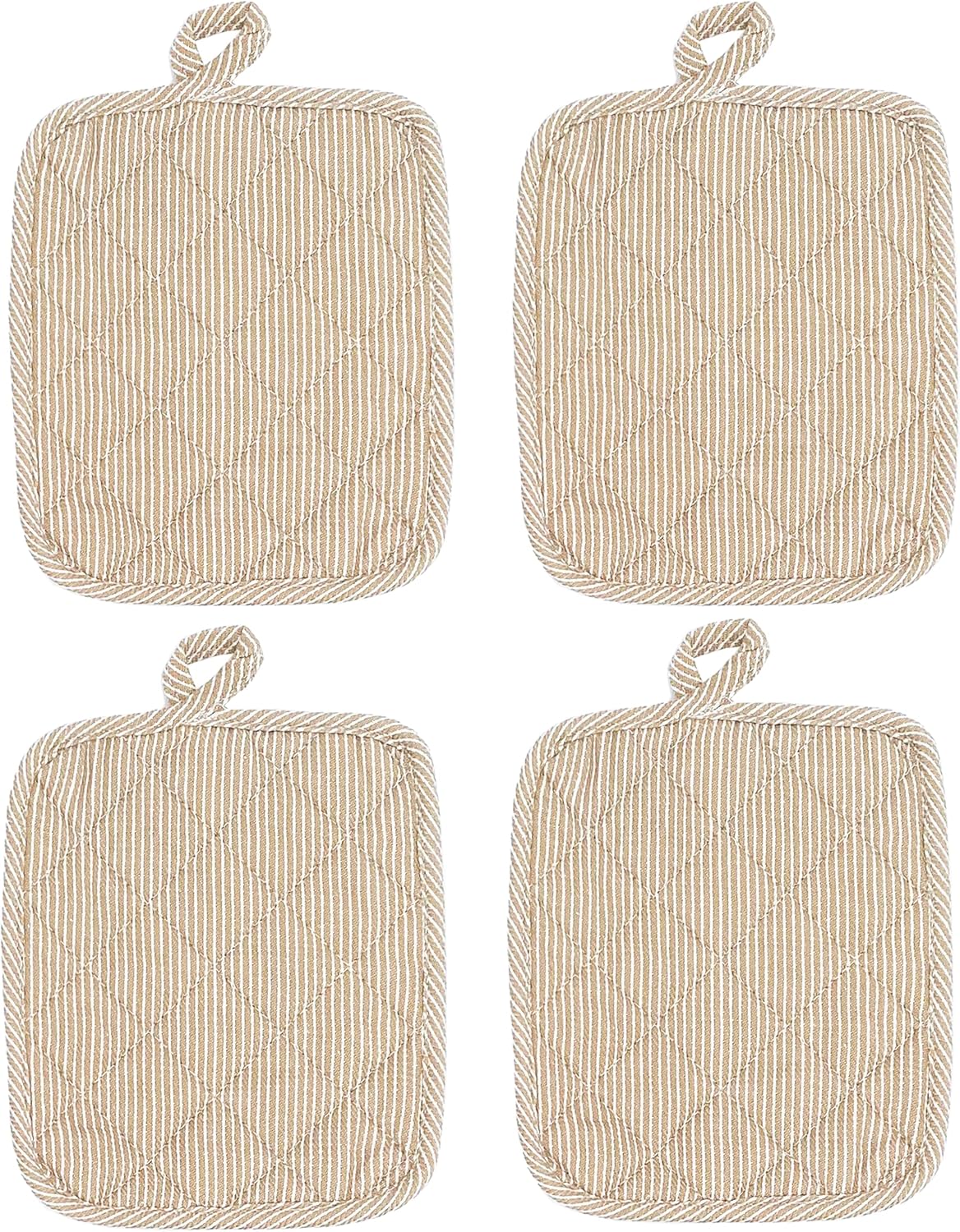 Porta ollas antideslizante beige pack 4
