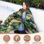 Manta impermeable triple capa sherpa para camping y mascotas
