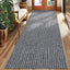 Alfombra pasillo 2x6ft antiderrap con respaldo goma