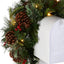 Guirnalda abeto colonial preiluminada 36" con luces LED 15