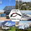 Arnés cables desconexión rápida 2 pines SAE 10pulg set 5